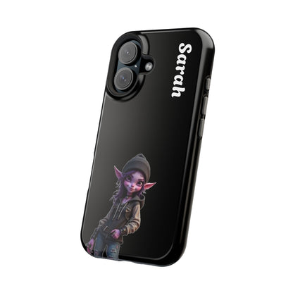 Personalized Elf Phone Case - Custom Name Aesthetic Y2K Gift | Cool Character Cases for Teens & Girls
