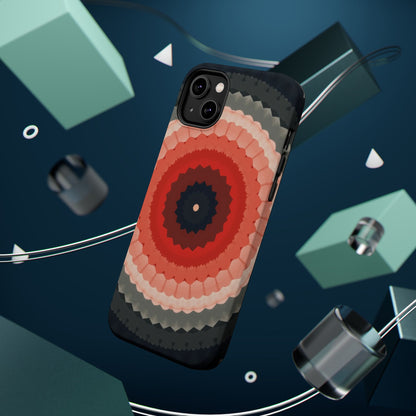Abstract Phone Case - Geometric iPhone Case, Modern Art Gift Idea, Unique Pattern Design