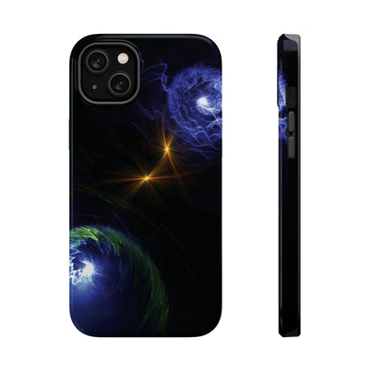 Space Phone Case - Aesthetic iPhone Case | Electric Galaxy Design | Gifts for Him/Her | Trendy Phone Accessories