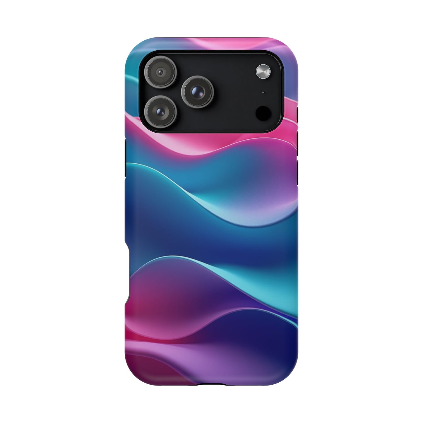 Aesthetic Wave Phone Case - Pastel iPhone Case, Cute Tumbler Gift Idea, Soft Girl Design
