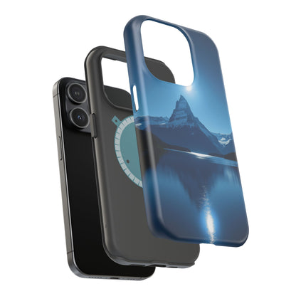 Mountain Lake Phone Case - Scenic Nature Design for iPhone 14-17 | Aesthetic Outdoor Gift