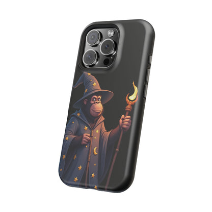 Wizard Gorilla Phone Case – Magical Vibes with a Primate Twist