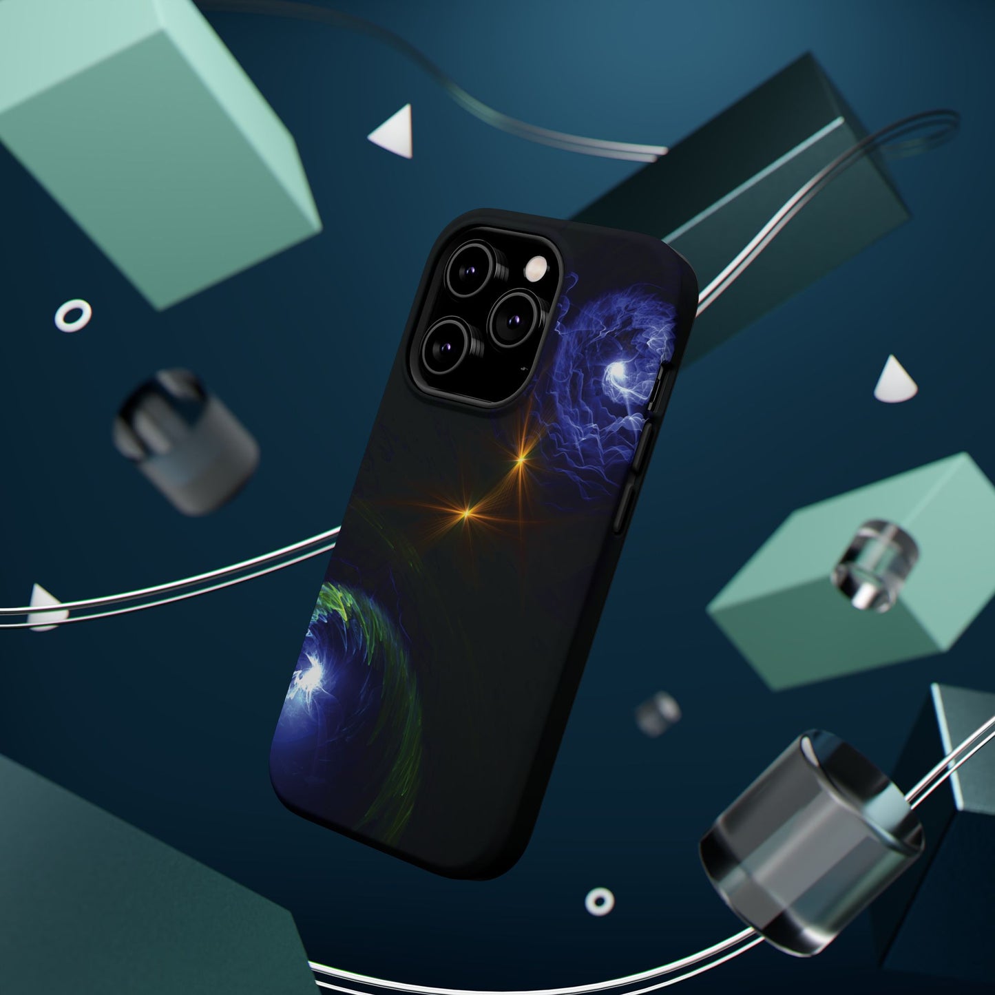 Space Phone Case - Aesthetic iPhone Case | Electric Galaxy Design | Gifts for Him/Her | Trendy Phone Accessories
