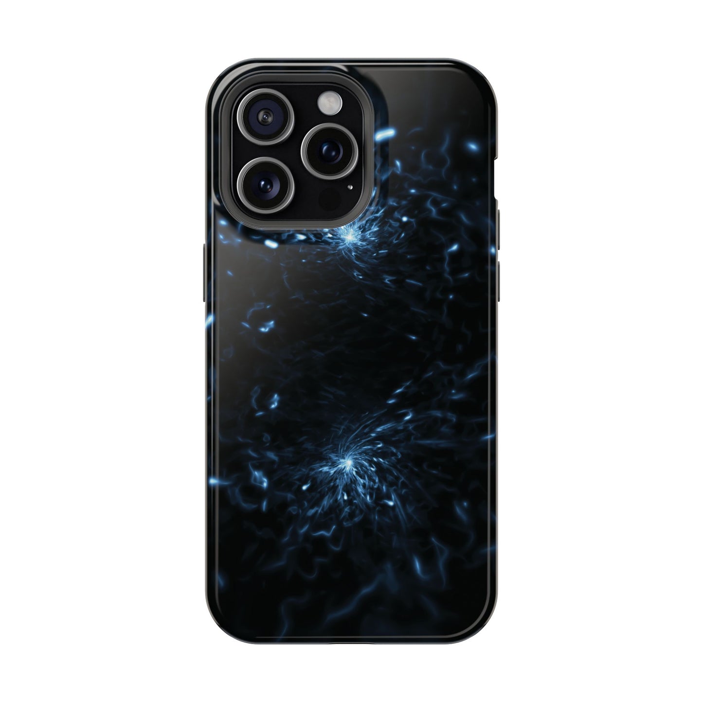 Galaxy Phone Case - Aesthetic iPhone Case | Blue Abstract Energy Design | Gifts for Him/Her | Sci-Fi Tech Vibes