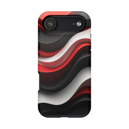 Statement Wave Phone Case - Aesthetic iPhone Case, Edgy Gift Idea, Trendy Summer Accessory