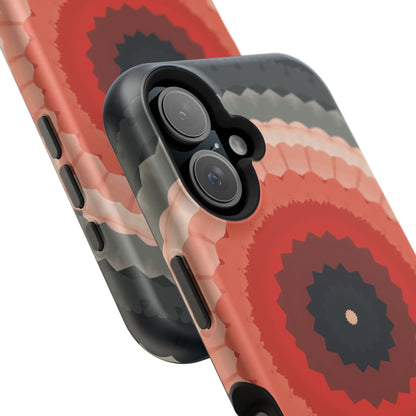 Abstract Phone Case - Geometric iPhone Case, Modern Art Gift Idea, Unique Pattern Design