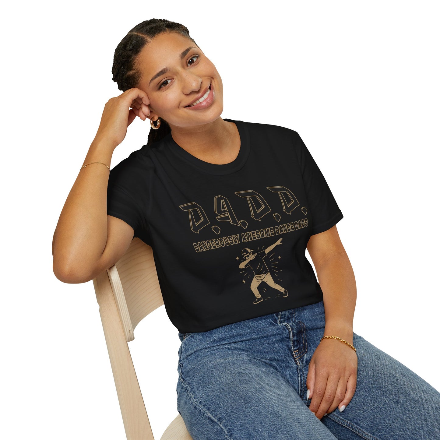 D.A.D.D. – Dangerously Awesome Dance Dads T-Shirt | Funny Gift for Dance Competitions & Recitals
