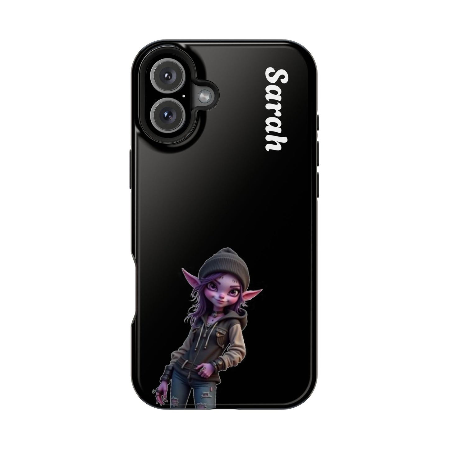 Personalized Elf Phone Case - Custom Name Aesthetic Y2K Gift | Cool Character Cases for Teens & Girls