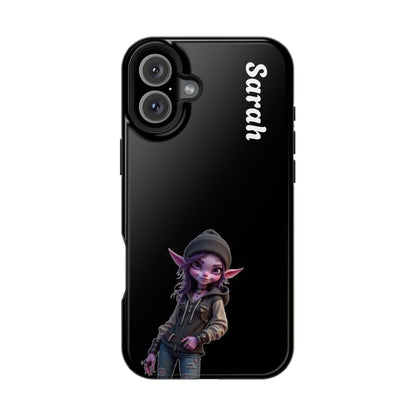 Personalized Elf Phone Case - Custom Name Aesthetic Y2K Gift | Cool Character Cases for Teens & Girls