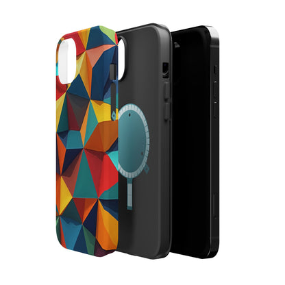 Prism Burst Phone Case for iPhone | Abstract Geometric Slim Protective Cover