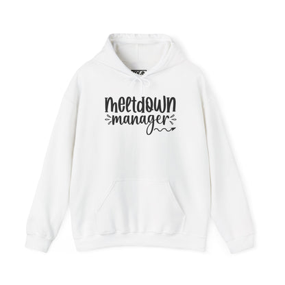 Meltdown Manager Hoodie – Fun & Relatable for Stress Managers