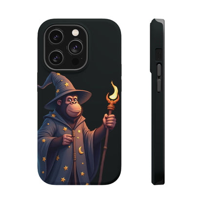 Wizard Gorilla Phone Case – Magical Vibes with a Primate Twist