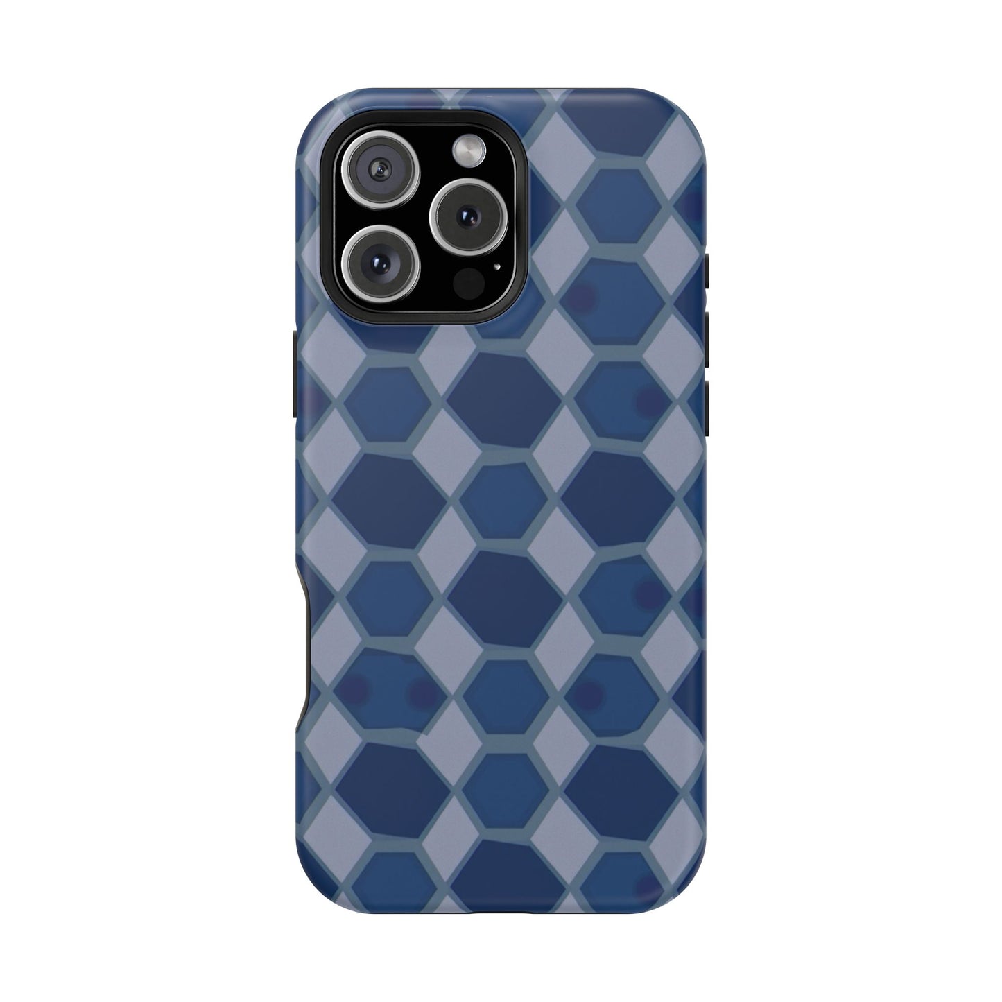 Hexagonal Elegance Phone Case – Stylish Geometric Phone Cover for iPhone & Samsung | Premium Polycarbonate Design with Sleek Minimalist Look | Anti-Slip & Shockproof Protection