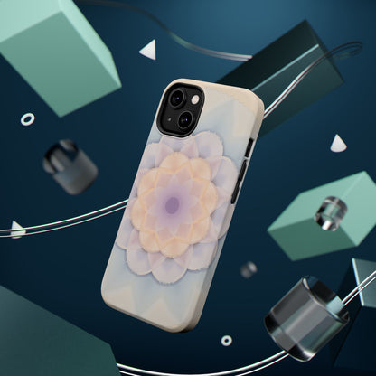 Pastel Mandala Phone Case - Aesthetic iPhone Case, Floral Gift Idea, Spiritual Zen Design
