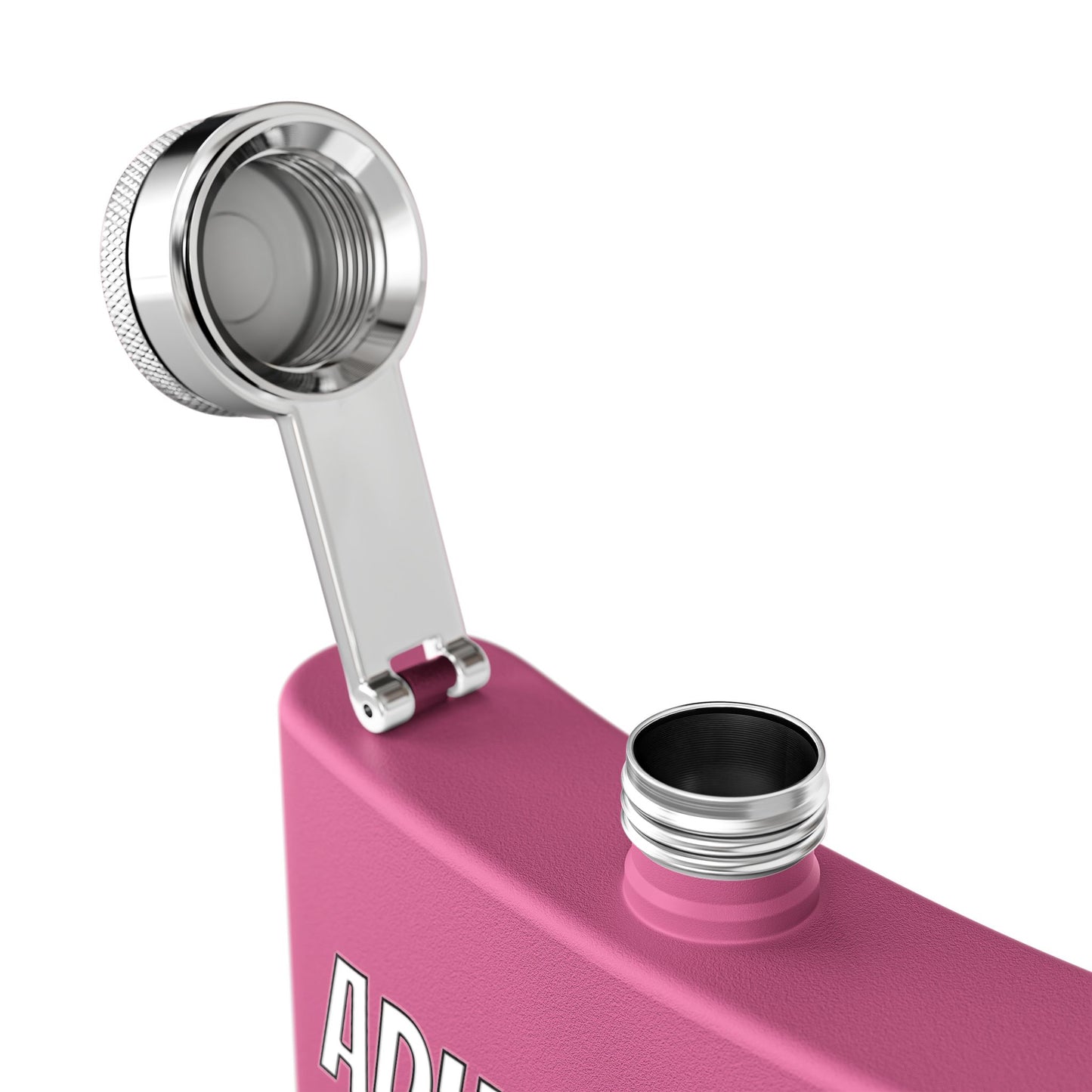 "Adulting Is Hard – This Helps" Flask – Funny Stainless Steel Hip Flask