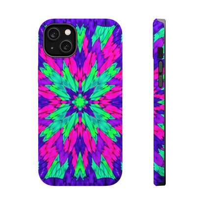 Psychedelic Mandala Phone Case - Trippy Art Gift | Colorful Flower Cases for iPhone Lovers