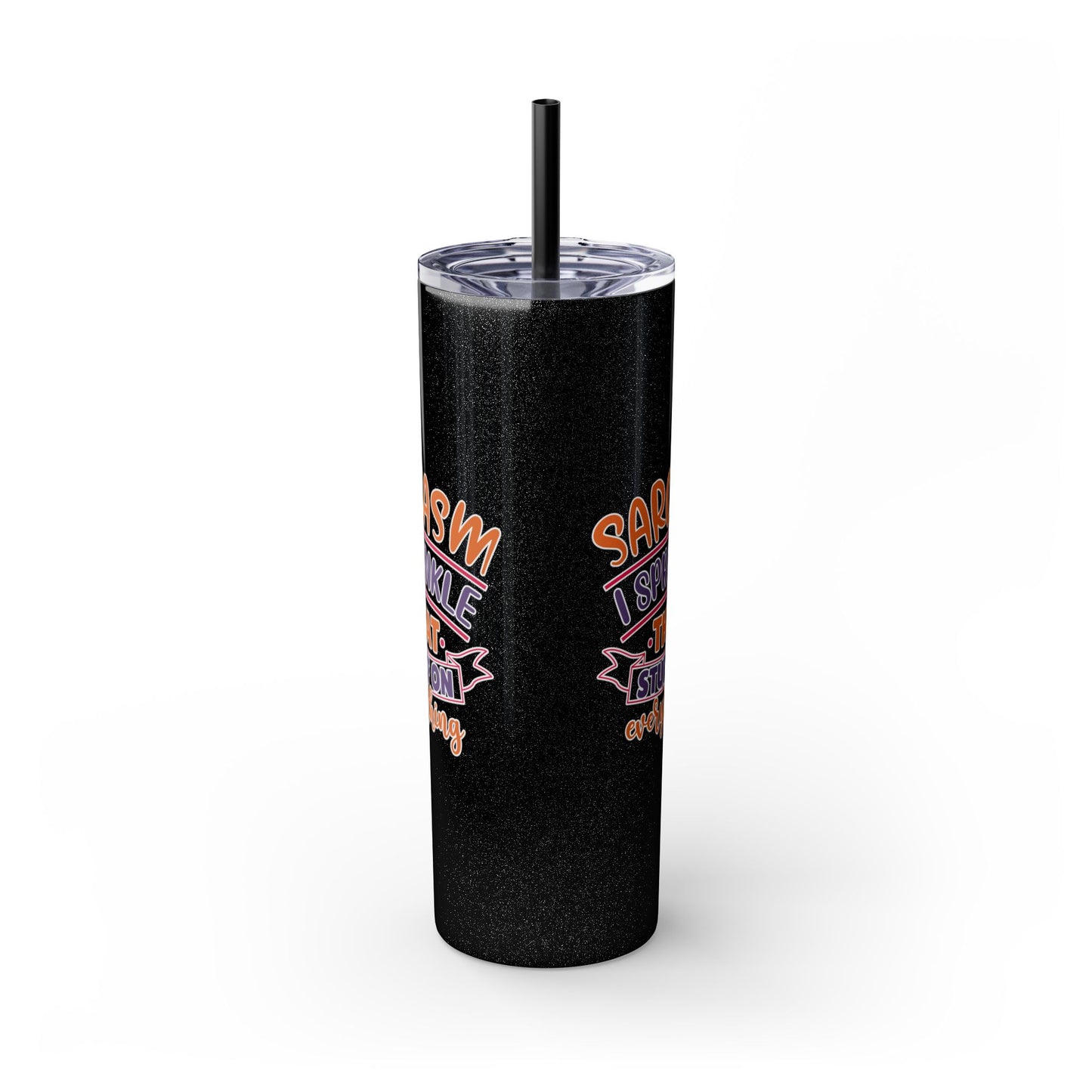 20oz Skinny Tumbler - 'Sarcasm: I Sprinkle That Stuff on Everything' Insulated Drinkware