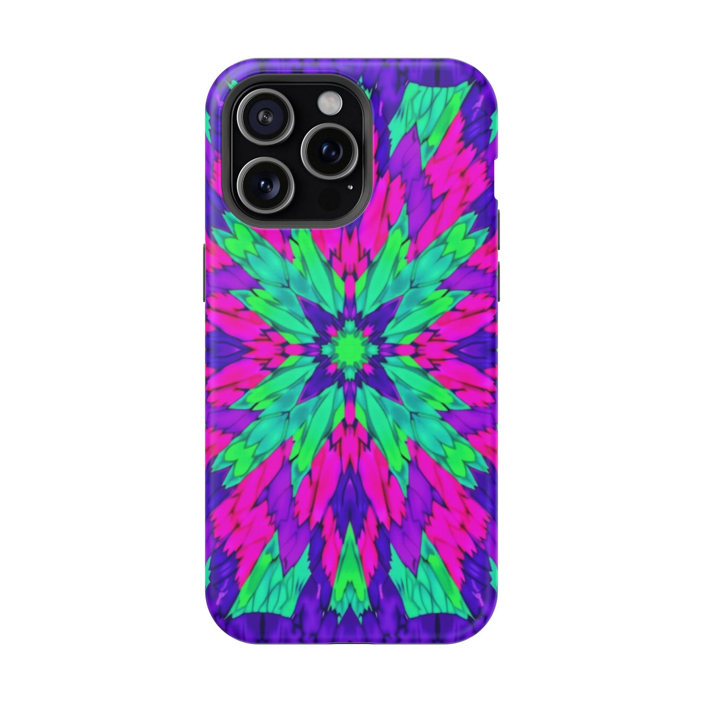 Psychedelic Mandala Phone Case - Trippy Art Gift | Colorful Flower Cases for iPhone Lovers