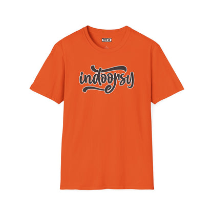 "Indoorsy" Funny Indoor Lifestyle T-Shirt – Quirky & Cozy Graphic Tee for Homebodies, Introverts & Lazy Legends