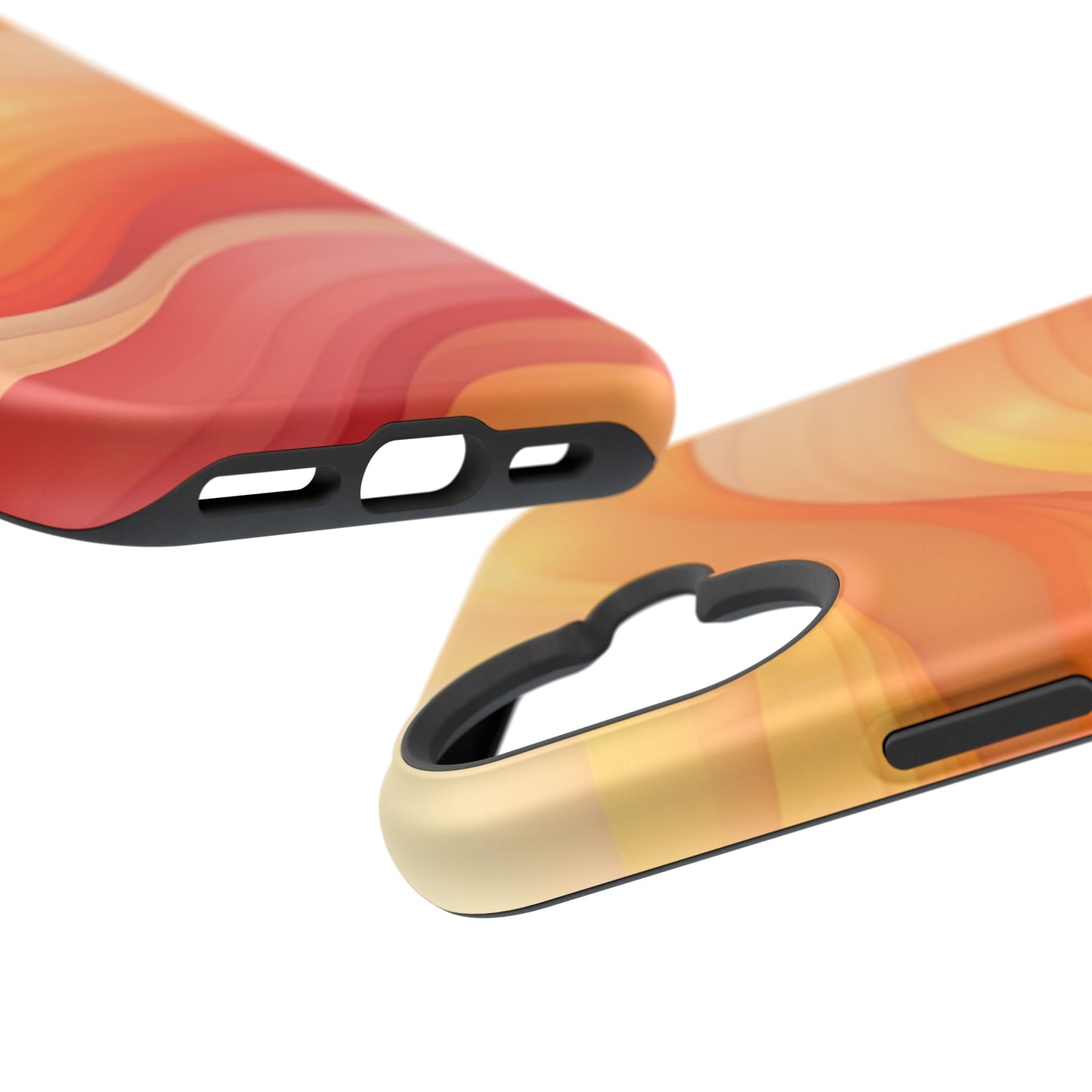 Sunset Phone Case - Aesthetic iPhone Case | Warm Gradient Wave Design | Gifts for Her | Beachy Summer Vibes