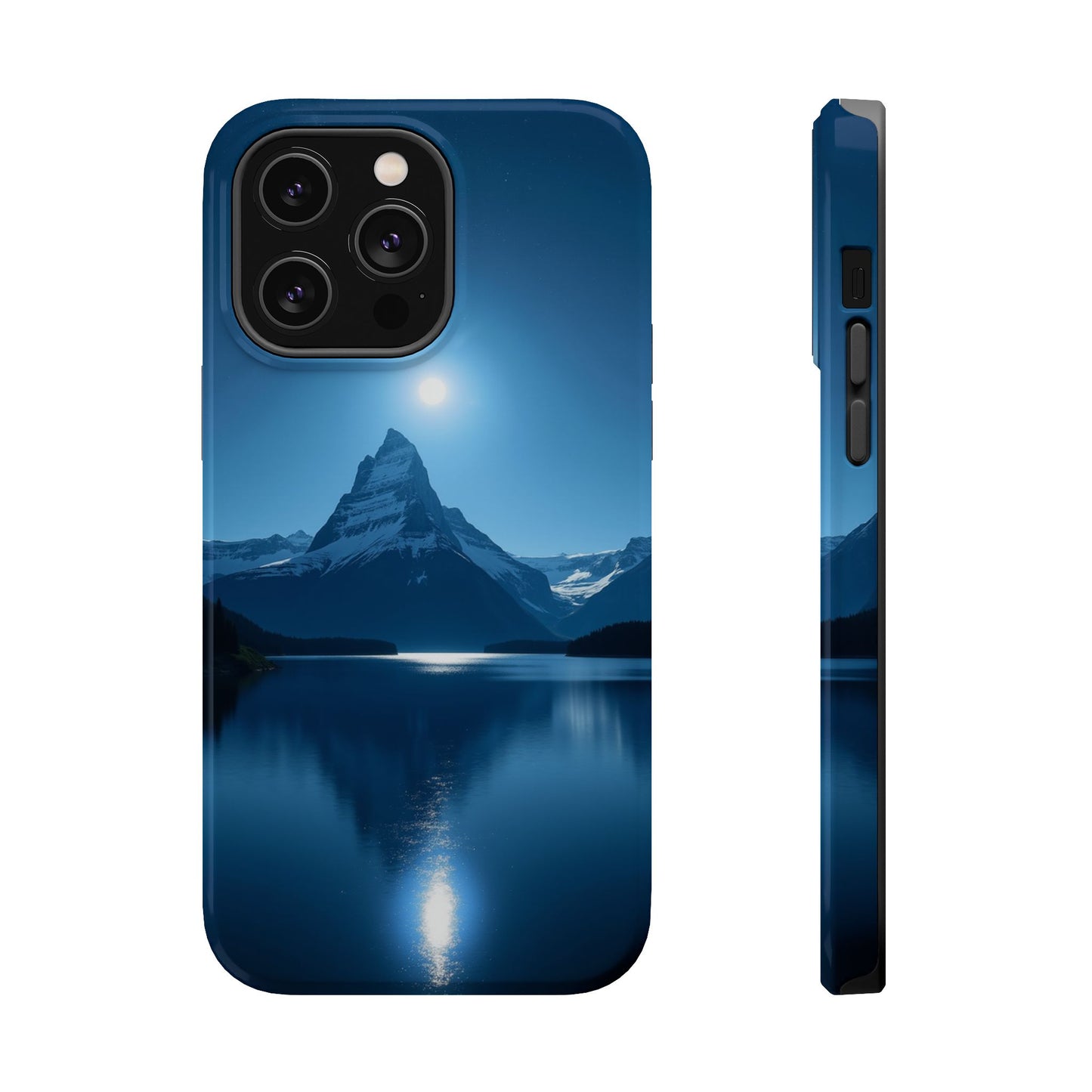 Mountain Lake Phone Case - Scenic Nature Design for iPhone 14-17 | Aesthetic Outdoor Gift