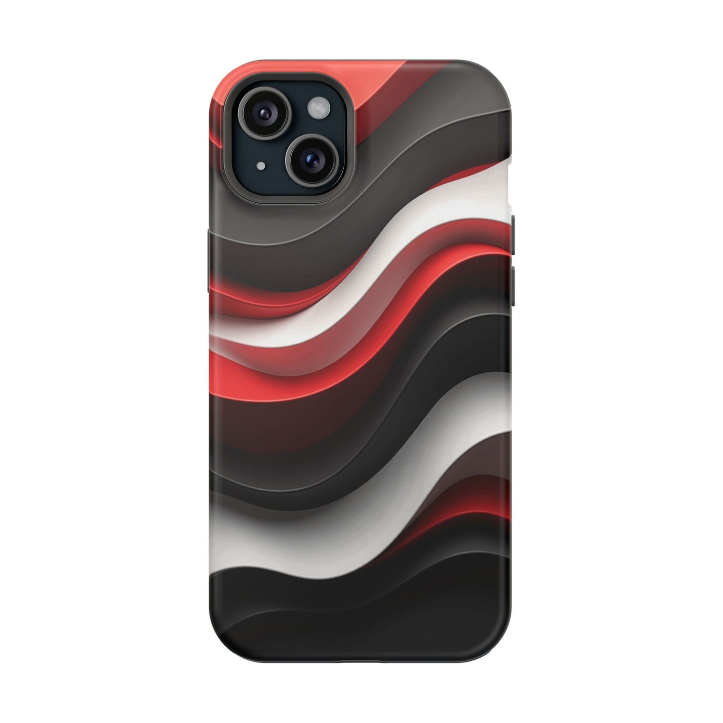 Statement Wave Phone Case - Aesthetic iPhone Case, Edgy Gift Idea, Trendy Summer Accessory