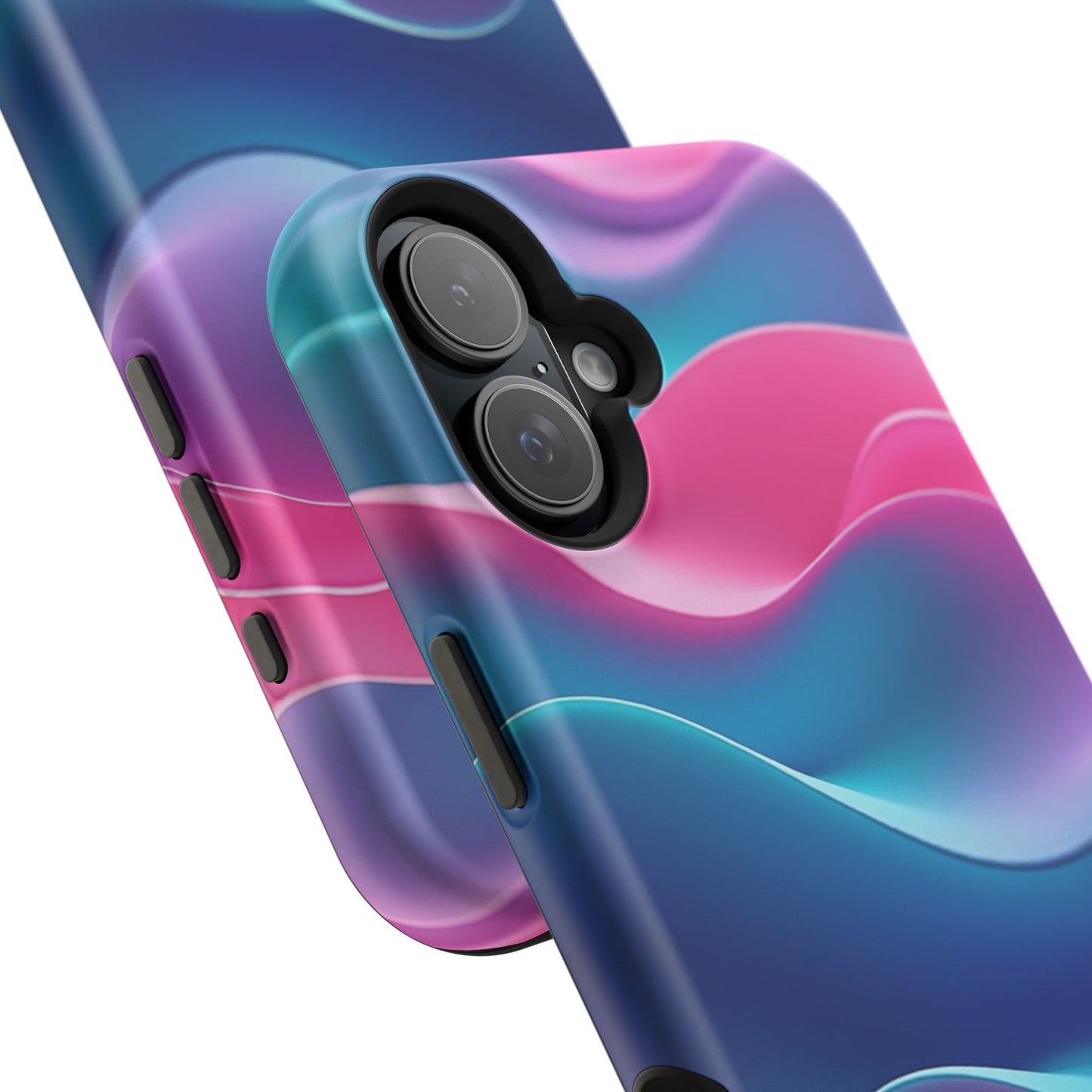 Aesthetic Wave Phone Case - Pastel iPhone Case, Cute Tumbler Gift Idea, Soft Girl Design