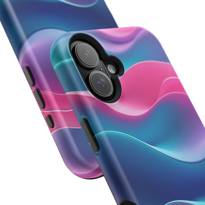 Aesthetic Wave Phone Case - Pastel iPhone Case, Cute Tumbler Gift Idea, Soft Girl Design