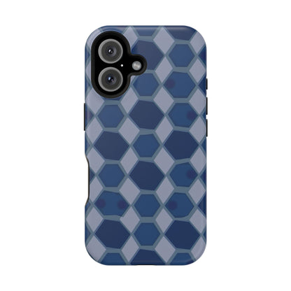 Hexagonal Elegance Phone Case – Stylish Geometric Phone Cover for iPhone & Samsung | Premium Polycarbonate Design with Sleek Minimalist Look | Anti-Slip & Shockproof Protection