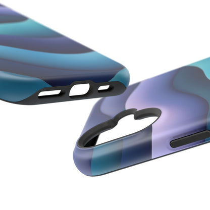Blue Wave Phone Case - Aesthetic iPhone Case, Calming Gift Idea, Minimalist Summer Accessory