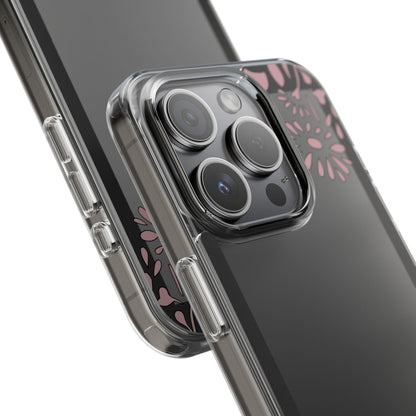 Elegant Floral Clear Phone Case – Minimalist Chic Protection