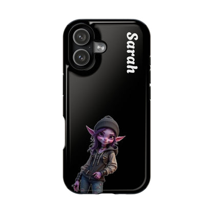 Personalized Elf Phone Case - Custom Name Aesthetic Y2K Gift | Cool Character Cases for Teens & Girls