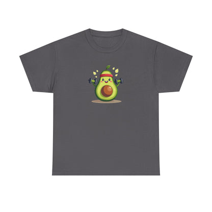 Funny Avocado Workout T-Shirt – “Swolecado” Gym Tee for Fitness Fans & Health Nuts