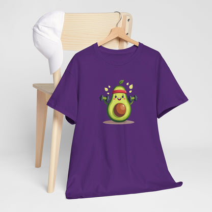Funny Avocado Workout T-Shirt – “Swolecado” Gym Tee for Fitness Fans & Health Nuts