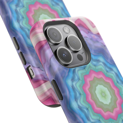 Abstract Phone Case - Psychedelic iPhone Case, Colorful Gift Idea, Unique Pattern Design