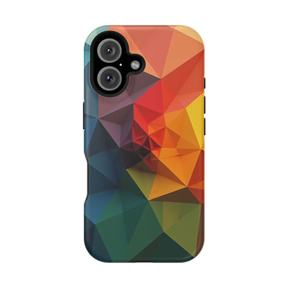 Solar Flare Phone Case for iPhone | Abstract Geometric Slim Protective Cover