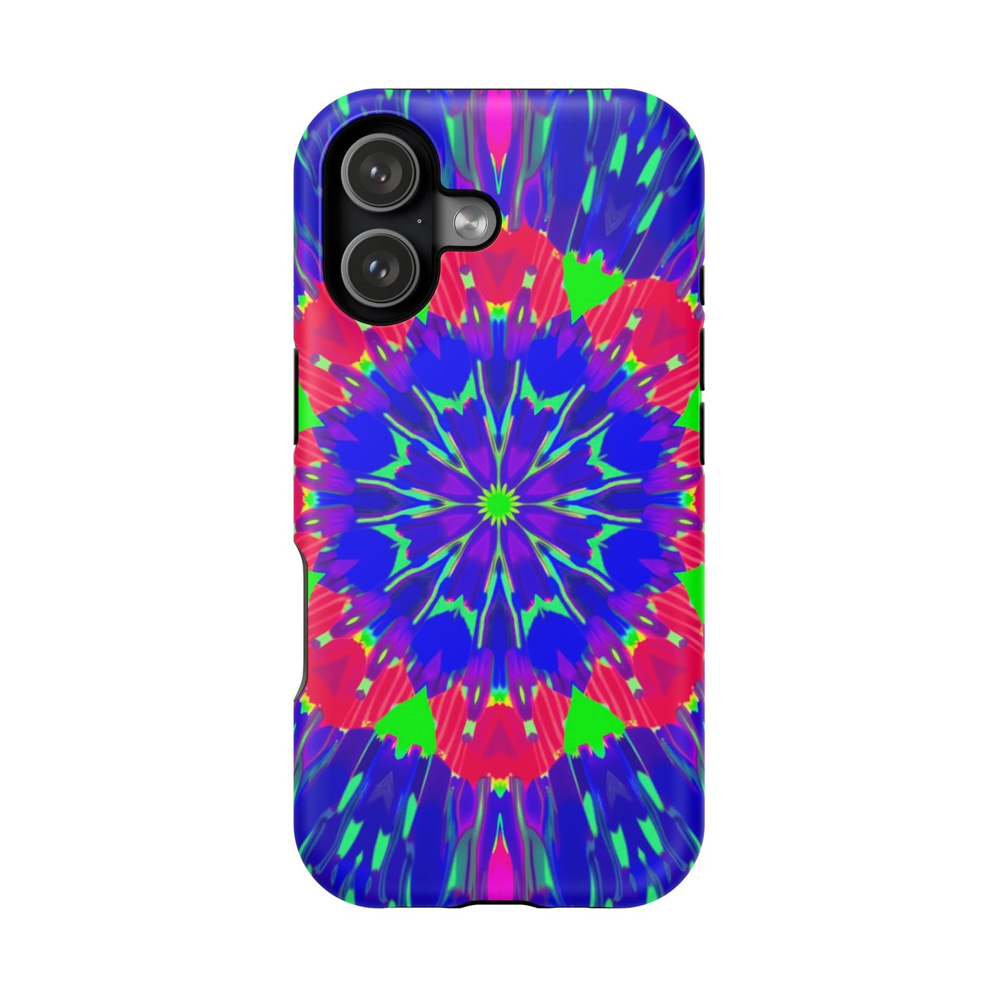 Neon Phone Case - Trippy iPhone Case, Rave Gift Idea, Aesthetic Y2K Accessory