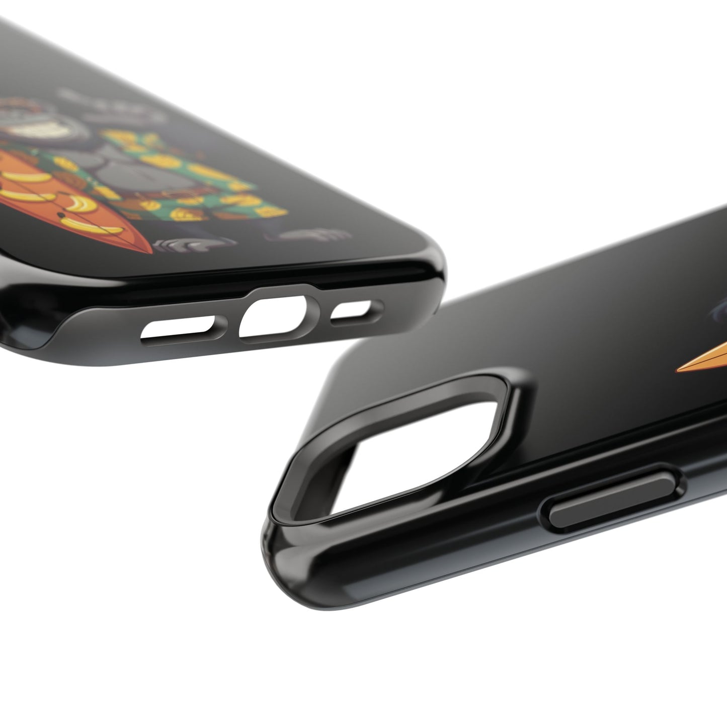 Banana Vibes Surf Gorilla Phone Case – Tropical Chill Meets Jungle Fun