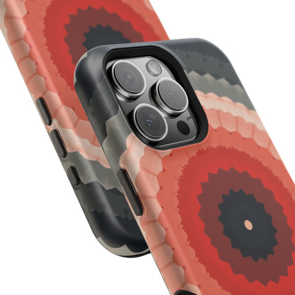 Abstract Phone Case - Geometric iPhone Case, Modern Art Gift Idea, Unique Pattern Design