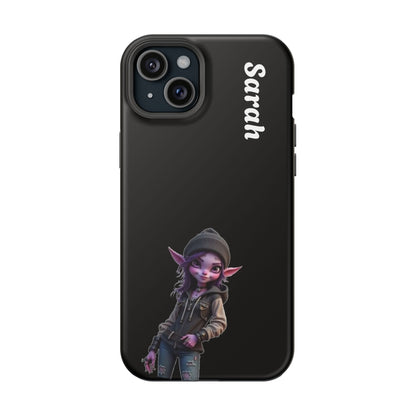 Personalized Elf Phone Case - Custom Name Aesthetic Y2K Gift | Cool Character Cases for Teens & Girls