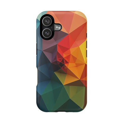 Solar Flare Phone Case for iPhone | Abstract Geometric Slim Protective Cover