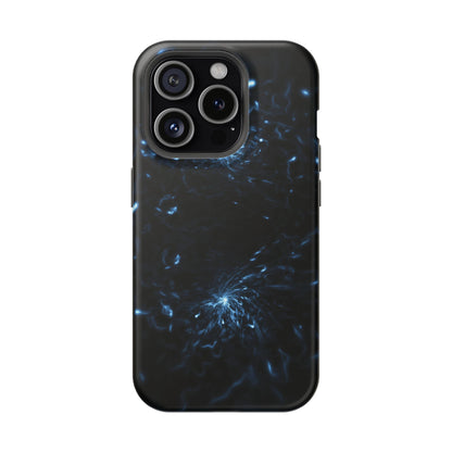 Galaxy Phone Case - Aesthetic iPhone Case | Blue Abstract Energy Design | Gifts for Him/Her | Sci-Fi Tech Vibes