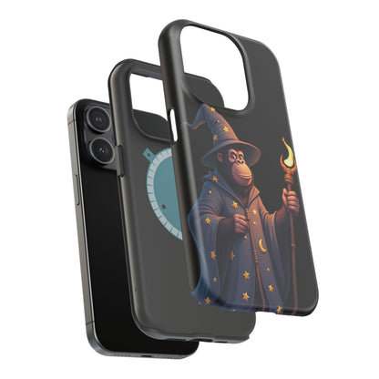 Wizard Gorilla Phone Case – Magical Vibes with a Primate Twist