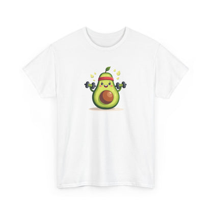 Funny Avocado Workout T-Shirt – “Swolecado” Gym Tee for Fitness Fans & Health Nuts