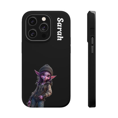 Personalized Elf Phone Case - Custom Name Aesthetic Y2K Gift | Cool Character Cases for Teens & Girls