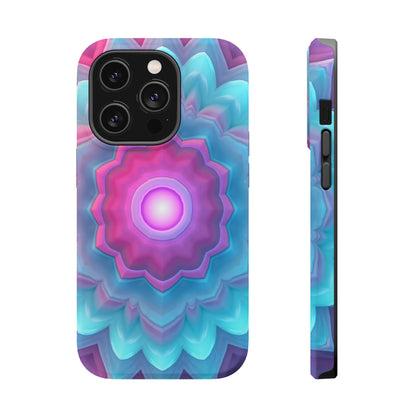 Cosmic Bloom iPhone Case - Galaxy Floral Design, Aesthetic Gift Idea