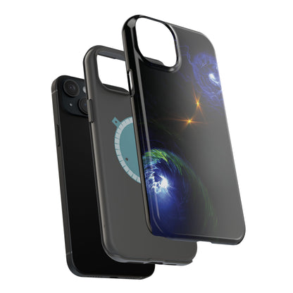Space Phone Case - Aesthetic iPhone Case | Electric Galaxy Design | Gifts for Him/Her | Trendy Phone Accessories