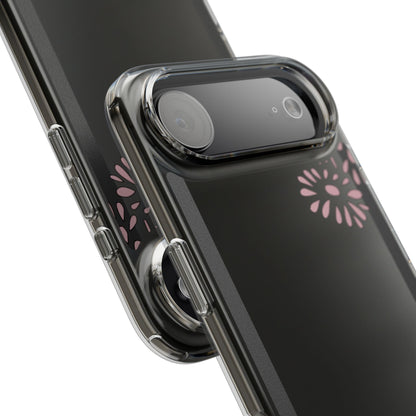 Elegant Floral Clear Phone Case – Minimalist Chic Protection