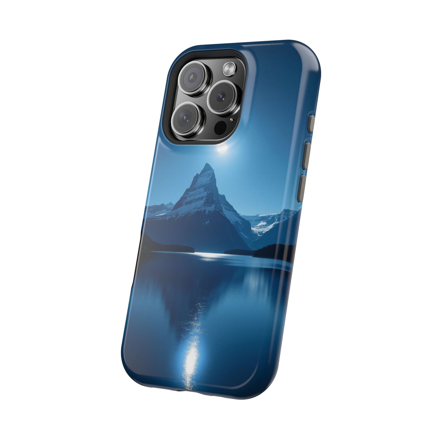 Mountain Lake Phone Case - Scenic Nature Design for iPhone 14-17 | Aesthetic Outdoor Gift