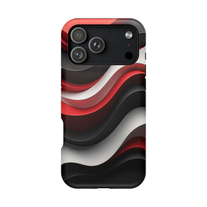 Statement Wave Phone Case - Aesthetic iPhone Case, Edgy Gift Idea, Trendy Summer Accessory